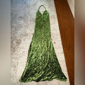 Zara Green Maxi Dress